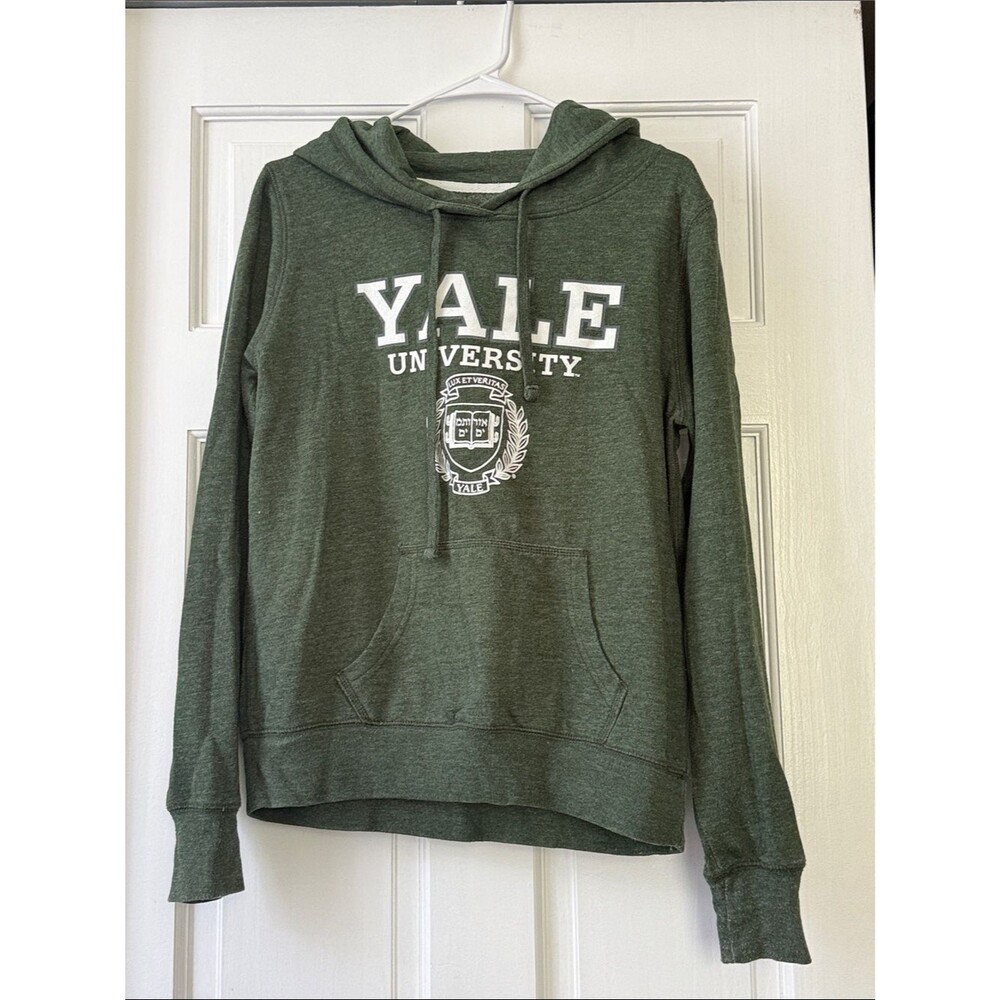 Yale University Women's Green Hoodie Sweater size L